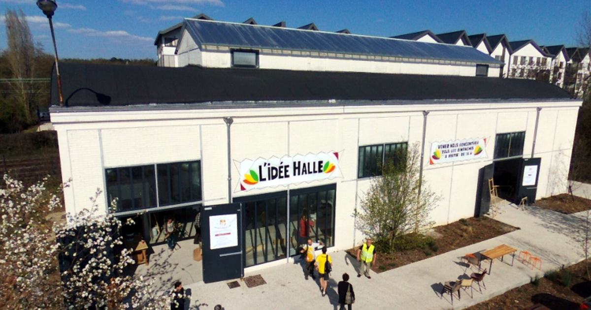 Le Projet Idée Halle de RisOrangis LieuLaHalle